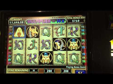 Cleopatra II better than hand pay high limit slot huge win