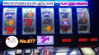 Very Old Slot⋆ Slots ⋆Triple Stars Slot Machine 20 Lines/ Max Bet $10 赤富士スロット