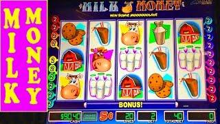 DOUBLE/NOTHING: OLD CLASSIC "MILK MONEY" Slot Machine Bonus Videos