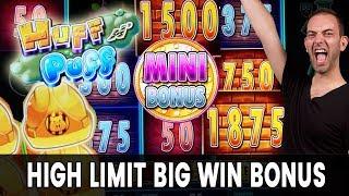 •️ HUFF N' PUFF • Mid to HIGH Limit • Big WIN Bonus!
