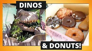 DINOS & DONUTS * Universal Studios Hollywood * Jurrasic World * Voodoo Donuts | Living the Good Life