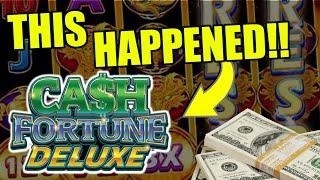 THIS JUST HAPPENED MY 1st TIME EVER PLAYING! ⋆ Slots ⋆ Max Bet Cash Fortune Deluxe Slots!