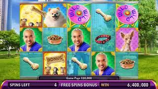 CESAR MILLAN Video Slot Casino Game with a DOG RUN FREE SPIN BONUS