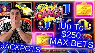 Up To $250 Spins & JACKPOTS On High Limit Lightning Link Slot Machine | SE-10 | EP-22
