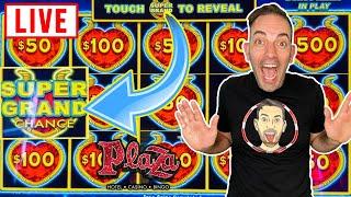 ⋆ Slots ⋆ OMG! $50/BET AND HIT A SUPER GRAND JACKPOT CHANCE LIVE!!