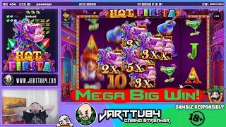 15 Spins!! Mega Big Win From Hot Fiesta Slot!!