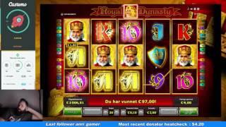 Royal Dynasty - Retrigger Action - Big Win