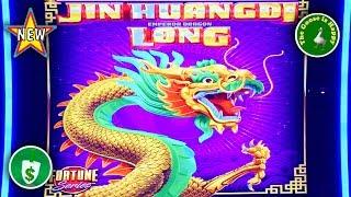•️ New • Jin Huangdi Long Emperor Dragon WA VLT slot machine, Bonus, Big Win