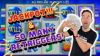 ⋆ Slots ⋆ JACKPOT and sooo many Retriggers! ⋆ Slots ⋆ High Limit Slots