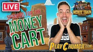 LIVE ⋆ Slots ⋆ Spinning For The MONEY CART⋆ Slots ⋆ PlayChumba.com