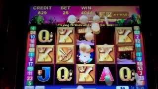 Where's The Gold Slot Machine Bonus - Free Spins BIG WIN with 2 Wild Gold Symbols