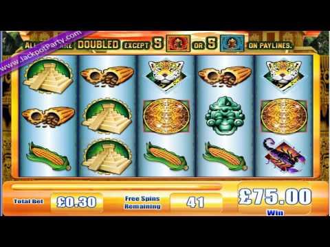 £102 MEGA BIG WIN (340 X STAKE) ON CHIEFTAINS™ SLOT GAME AT JACKPOT PARTY®