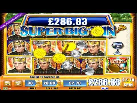 £783 (290 X STAKE) PALACE OF RICHES II™ X4 WILD REELS JACKPOT PARTY®