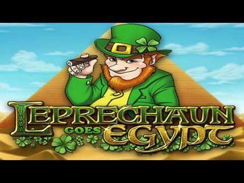 Free Leprechaun goes Egypt slot machine by Play'n Go gameplay ★ SlotsUp 