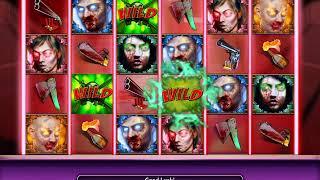 ZOMBIE SHRED Video Slot Casino Game with an OUTBREAK RANDOM WILDS FREE SPIN BONUS