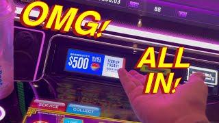 I WENT ALL IN ON A SLOT MACHINE!