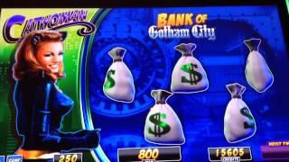Batman Cat Woman Bonus At Max Bet