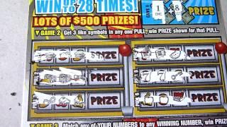 $30 Lottery Ticket with the 2X bonus multiplier....