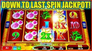 I WAS DOWN TO MY LAST SPIN AFTER MY JACKPOT AND HIT ANOTHER ONE! HIGH LIMIT SLOTS