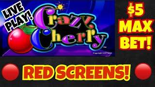 VGT CRAZY CHERRY | LIVE PLAY! $5 MAX BET!