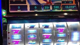 VGT Slots Polar High Roller 9 Line Red Screen $45 Max Bet Choctaw Gaming Casino Durant, OK.