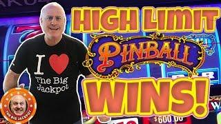 •HIGH LIMIT 3 REEL ACTION! •Pinball + Double Gold Wins! | The Big Jackpot