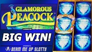 Glamorous Peacock Slot - Free Spins, Big Win!