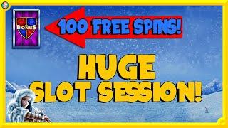 IT'S ENORMOUS! HUGE Slot Session with MASSIVE Gambles and Lots of Free Spins!