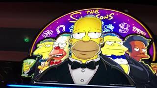 THE SIMPSON'S SLOT LIVE PLAY $3.00 BET!!! Monorail & Donut Bonuses