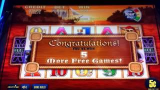 CAPTIAN CUTTHROAT  4 BONUSES 5 CENT MACHINE