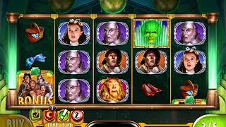 THE WIZARD OF OZ: VISIT TO OZ Video Slot Game with FREE SPIN BONUS