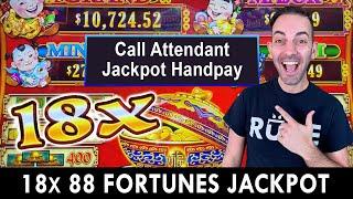 ⋆ Slots ⋆  88 Fortunes MASSIVE MULTIPLYING Jackpot Bonus ⋆ Slots ⋆ CALL ATTENDANT!