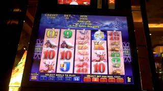 Timberwolf slot machine bonus win with retrigger at Parx Cas