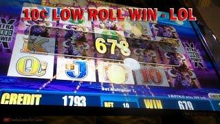Buffallo Legends Slot Tiny Win ~ Don't Laugh 10¢ Bet