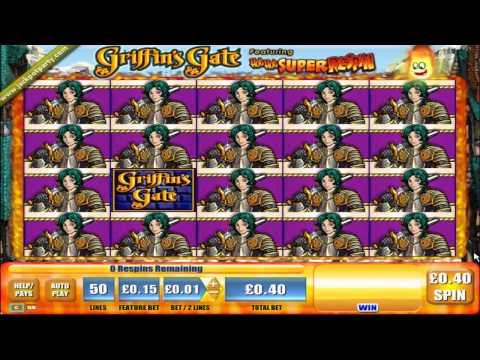 £75.00 SUPER BIG WIN (188X STAKE) ON GRIFFIN'S GATE™ SLOT GAME AT JACKPOT PARTY®