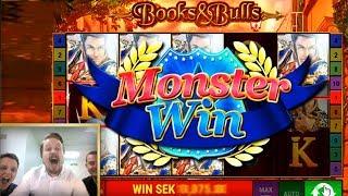 Bally Books and Bulls - Monster win!