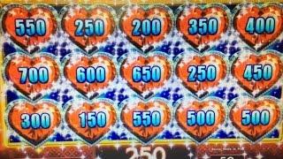 LOCK  IT  LINK  Slot  Machine 2/2•Big win Bonus game 10c $5 Bet Harrah's Casino Indian