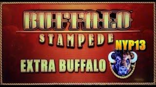 Aristocrat - Buffalo Stampede Slot Bonus&Line Hit Wins