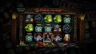 Witch's Brew Online Slot from RTG - Wild Brew & Goblin Blood Feature