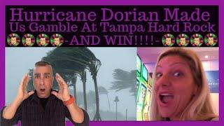 •Hurricane Dorian Trip/Hard Rock Tampa Wins!•