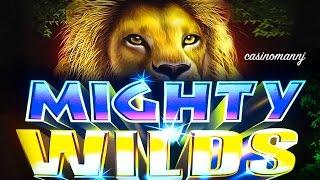 BIG WIN! - Mighty Wilds Slot - MAX BET! - Slot Machine Bonus