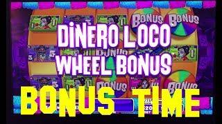 Dinero Loco live play max bet with BONUS and NICE WIN Slot Machine
