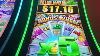 Timber Wolf Grand - Slot Machine Bonus Win on Max Bet
