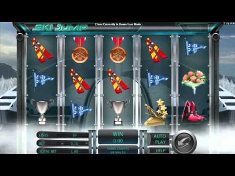 Free Ski Jump slot machine by Genesis Gaming gameplay ★ SlotsUp