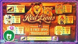 Red Lions slot machine, bonus
