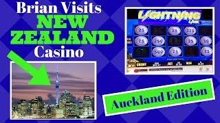 Brian visits New Zealand Casino •Auckland Edition • LIVE PLAY Slot Machine Pokies at Sky City Casino