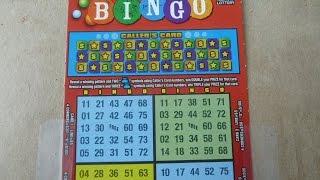 BINGO - $5 Instant Lottery Bingo scratchcard scratch off ticket
