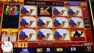 Jackpot on Free Play⋆ Slots ⋆ High Limit Lightning Cash High Stakes Slot & Sahara Gold Slot Big Win 