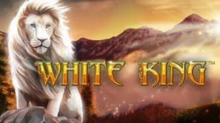 Playtech White King Slot | Freespins £10 bet | Nice Big Win last spin!