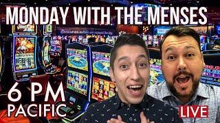 Monday with the Menses • LIVE Slot Play